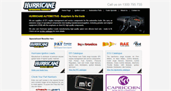Desktop Screenshot of hurricaneautomotive.com.au